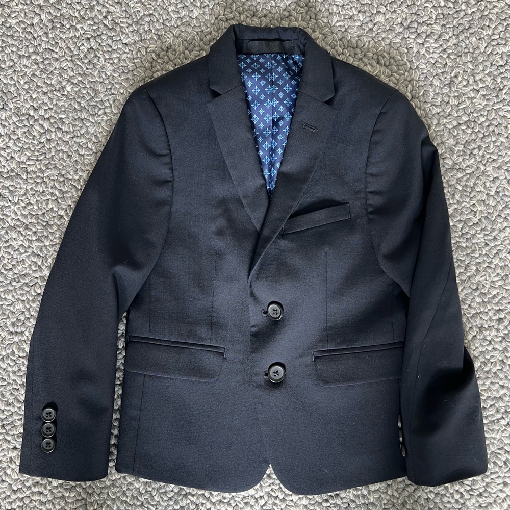 Boys's Tallia Navy Sport Coat